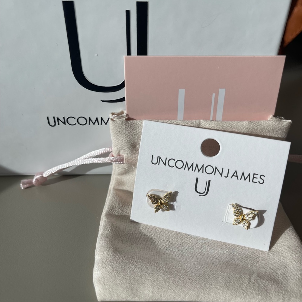 Uncommon James Butterfly Studs